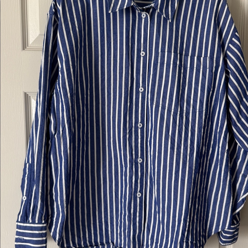 J. Crew Etienne Oversized Button Down - Picture 5 of 6
